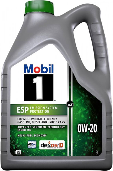 Mobil1 ESP X2 0W-20 5-Liter-Flasche