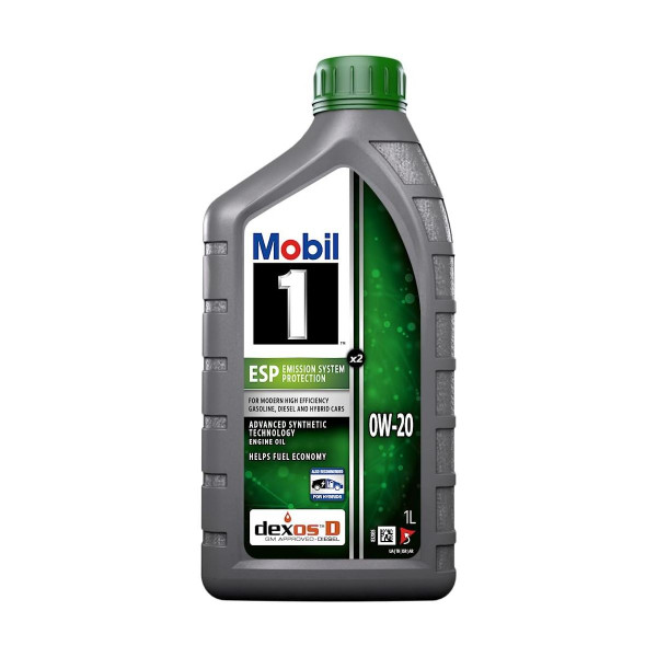 Mobil 1 ESP X2 0w20 Motorenöl 1-Liter-Flasche