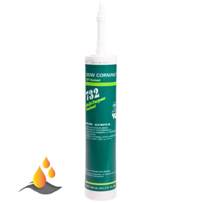 DOWSIL 732 Aluminium - 310 ml Kartusche